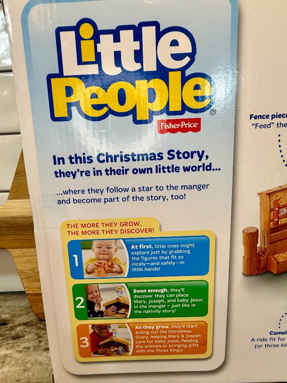 Little People Children’s Nativity Set 🎄 11 Figures New in Box | Fisher‑Price - Picture 12 of 12